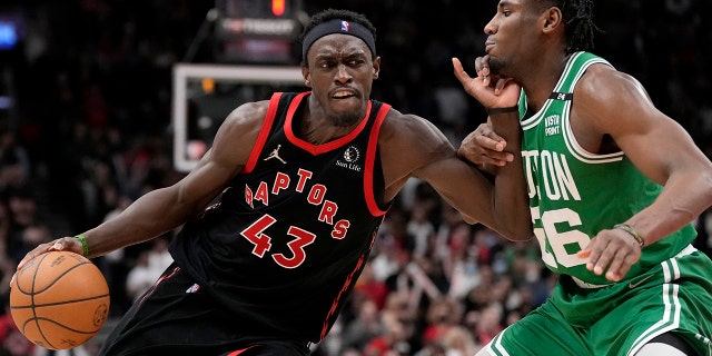 Pascal Siakam scores 40 points, Raptors beat Celtics in OT