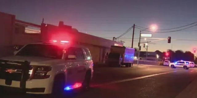 A crime scene in Phoenix, Arizona, March 13, 2022.