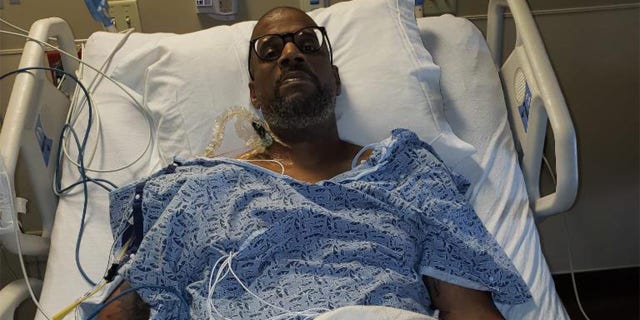 Ronald Crigler is pictured in this image before his heart transplant.