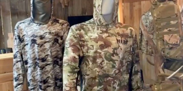 Shown here, some of Eric Mercado's camouflage for the people of Ukraine as they aim to fight off Russian forces.&nbsp;