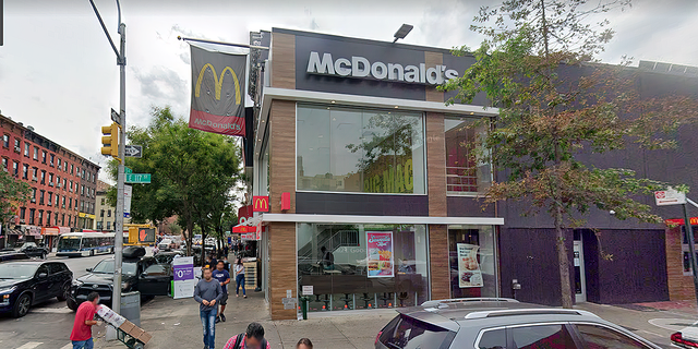 Big tech employs the same vertical integration that companies like McDonald's use. Pictured: McDonalds at 2142 Third Avenue in East Harlem 