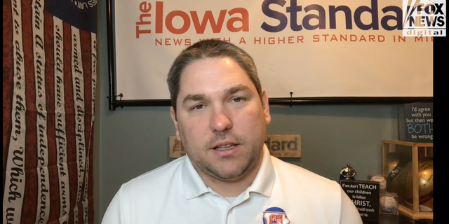 Jacob Hall, Editor of The Iowa Standard