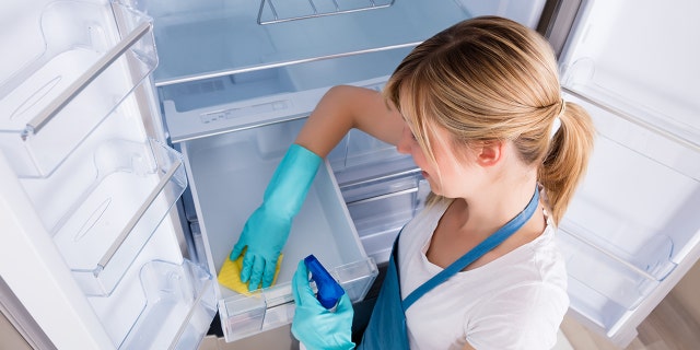 clean refrigerator