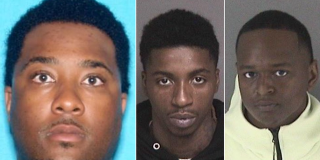 Shadihia Mitchell, Hershel Hale, and Laron Gilbert were charged by @AlamedaCountyDA with the murder of Kevin Nishita.  Mitchell and Hale are in custody. OPD is asking the public to help locate Gilbert.