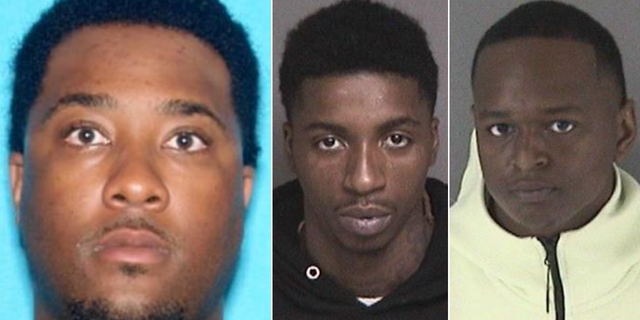 Shadihia Mitchell, Hershel Hale, and Laron Gilbert were charged by @AlamedaCountyDA with the murder of Kevin Nishita. Mitchell and Hale are in custody. OPD is asking the public to help locate Gilbert.