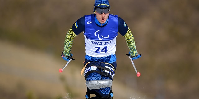 Ukrainian Paralympians rack up medals after escaping chaotic situation at home 5 Taras Rad of Team Ukraine competes in Para Cross Country Skiing during Day Two of the Beijing 2022 Paralympic Winter Games on March 06, 2022 in Zhangjiakou, China.