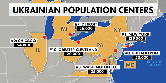 There are more than 20,000 people of Ukrainian descent in the greater Cleveland area, according to the U.S. Census.