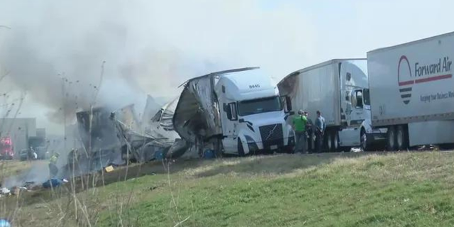 At least five people are dead after a crash involving 40-50 vehicles occurred on a Missouri interstate, according to reports.