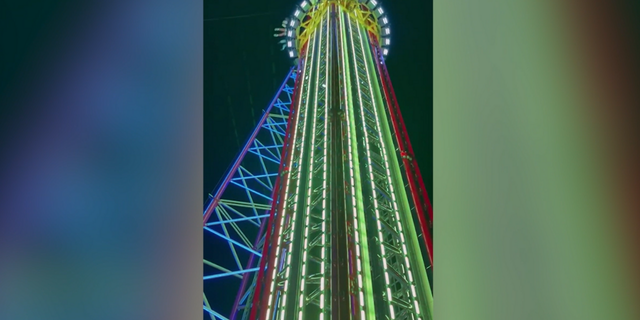 Amusement park visitors were in shock after seeing a teenage boy die after falling off of one of the park's rides.