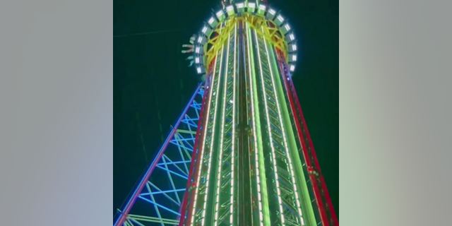 Amusement park visitors were in shock after seeing a teenage boy die after falling off of one of the park's rides.