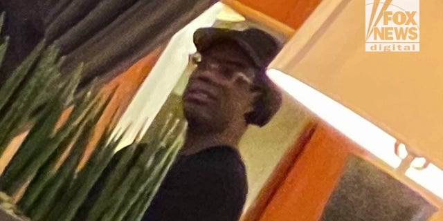 Chris Rock is seen at a hotel in Boston, Massachusetts, after a pair of performances at The Wilbur on Wednesday, March 30.