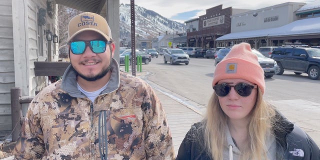 Omar and Ashley speak to Fox News in Jackson, WY.