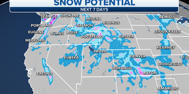 Western snow potential