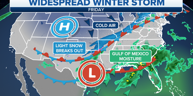 Widespread winter storm