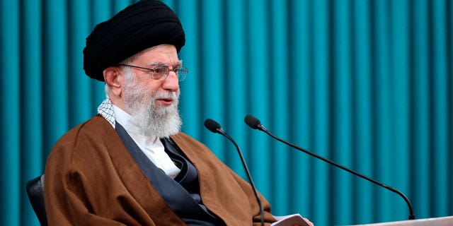 Iranian Supreme Leader Ayatollah Ali Khamenei in Tehran March 21, 2022. 