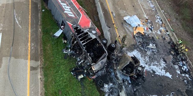 Steven Stotts was killed when the DGR team hauler he was driving hit an SUV and rolled onto a highway median in Texas.