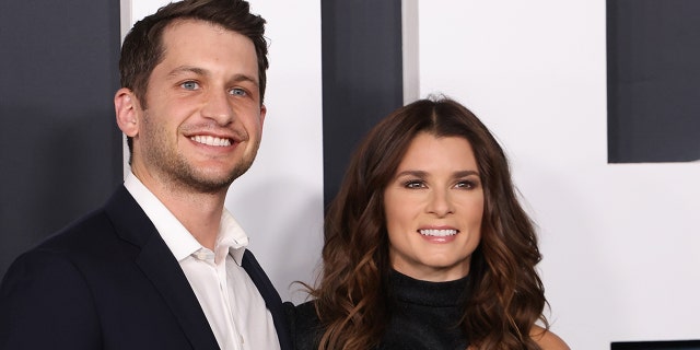 Carter Comstock and Danica Patrick.