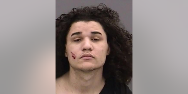 Alexander Hernandez Delgado, 24, was arrested and charged with battery on a law enforcement officer and resisting an officer with violence.