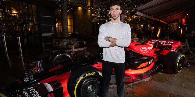 AlphaTauri driver Pierre Gasly is featured in "Drive to Survive".