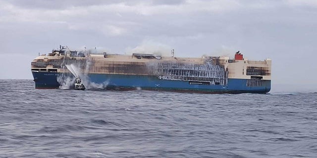 The Felicity Ace caught fire in mid-February and sank on March 1.