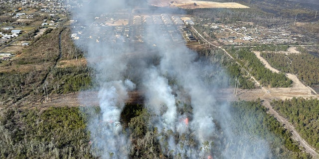 There were at least 171 wildfires burning more than 15,000 acres across the state, the Florida Forest Service said.