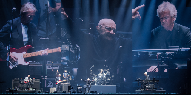 PARIS, FRANCE - MARCH 17: Phil Collins from Genesis performs at U Arena on March 17, 2022 in Nanterre, France. (Photo by David Wolff-Patrick/Redferns)