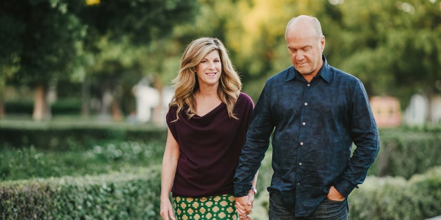 Pastor Greg Laurie, shown present pinch his wife, Cathe Laurie, appeared connected "Fox and Friends Weekend" connected Sunday to talk nan caller film, "Jesus Revolution," based connected his book and his life.