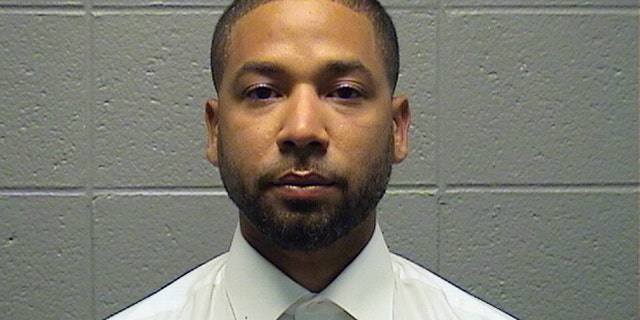 This booking photo provided by the Cook County Sheriff's Office shows Jussie Smollett. A judge sentenced Smollett to 150 days in jail, branding the Black and gay actor a charlatan for staging a hate crime against himself while the nation struggled with wrenching issues of racial injustice.