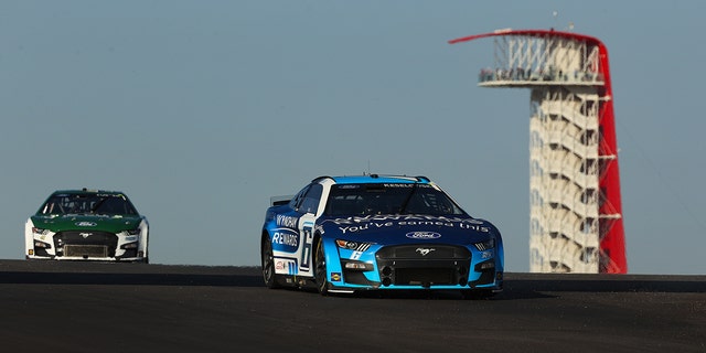 Keselowski finished 14th at the Circuit of The Americas in Austin.