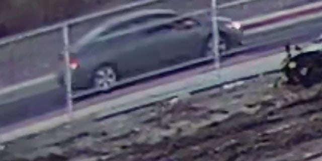 Police shared images from video footage of the suspected vehicle, believed to be a gray or silver 2005 per 2010 Honda Civic.