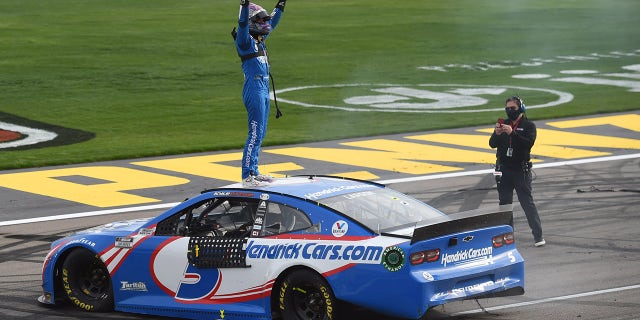 Hendrick Motorsports' Kyle Larson won the 2021 race.