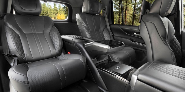 An Ultra Luxury trim includes reclining rear seats.