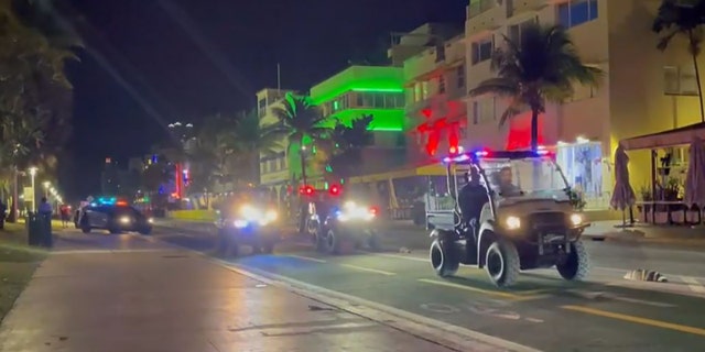 Police announced a South Beach curfew had gone into effect just after midnight on Thursday, March 24 in Miami Beach, Florida.