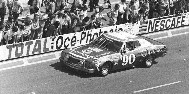 A Ford Torino owned by Junie Donleavy finished 42nd in the 1976 24 Hours of Le Mans having completed 104 laps before its gearbox broke.