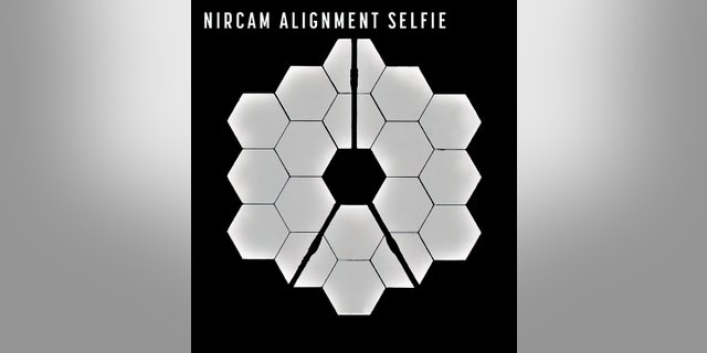 This new "selfie" was created using a specialized pupil imaging lens inside the NIRCam instrument that was designed to take images of the primary mirror segments instead of images of the sky.