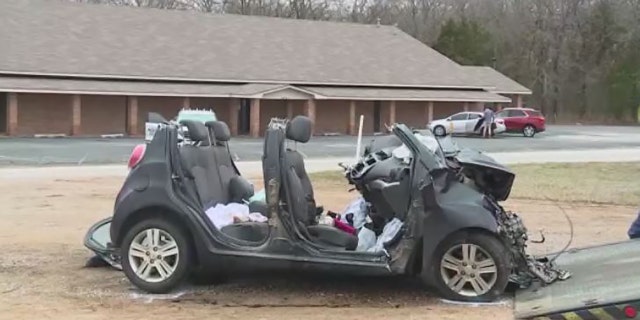 The students were in a passenger vehicle that collided with a semi about 12:30 p.m. Tuesday in Tishomingo, which is about 100 miles southwest of Oklahoma City.