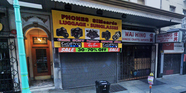Camera shop in San Francisco's Chinatown neighborhood. (Google Maps)