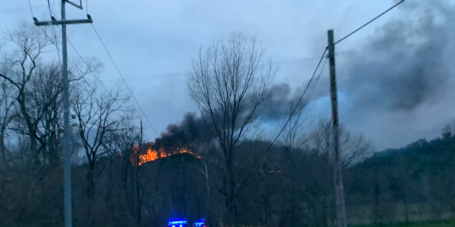 Fire in Tennessee sparks evacuation order 