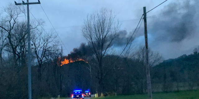 Fire in Tennessee sparks evacuation order 