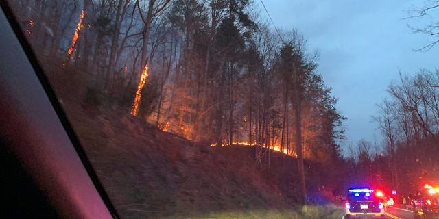 Fire in Tennessee sparks evacuation order 