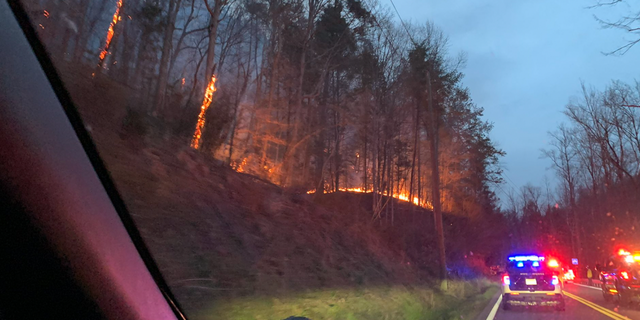 Fire in Tennessee sparks evacuation order 