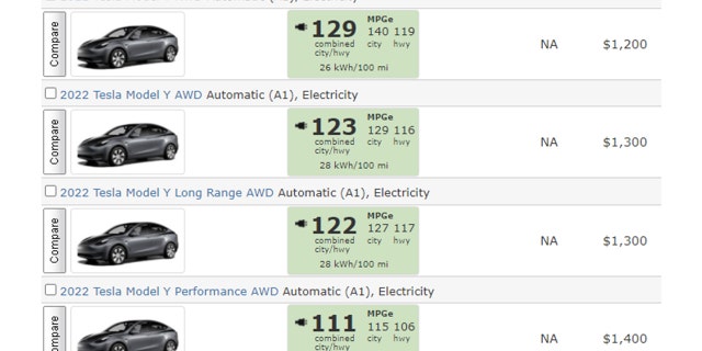 The EPA has listed a new Tesla Model Y AWD that is not currently for sale. The Tesla Model Y RWD was discontinued last February after just six weeks on the market.