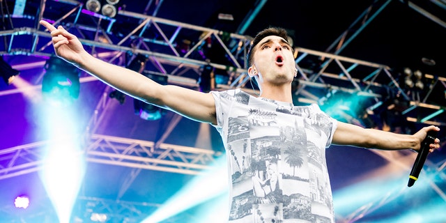 Tom Parker of The Wanted performs on stage at SD2 Festival 2013 at Stamner Park on Sept. 29, 2013, in Brighton, England.