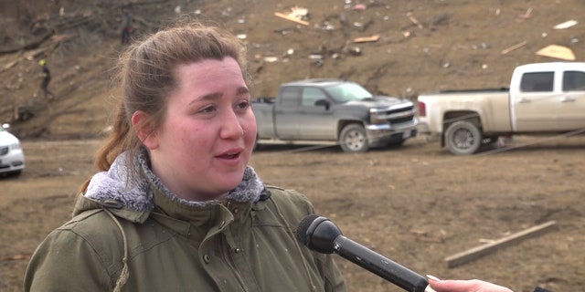 Josie Beeson said she spent over 8 years in her home that was destroyed. She said it's hard to see a place full of memories gone.