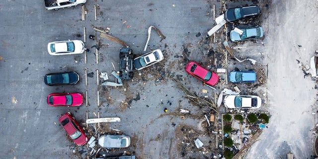 Vehicle can be pushed around and even thrown through the air.