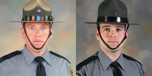 Branden T. Sisca, 29. R Martin F. Mack, 33, two Pennsylvania state troopers killed in the crash. 