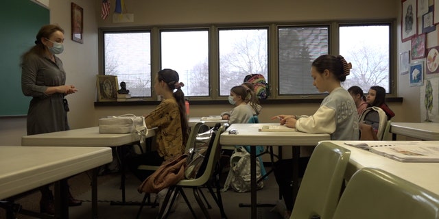 Across the country, there are at least 40 Ukrainian "heritage" schools serving large immigrant communities.