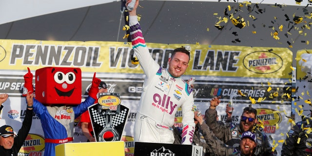 The Las Vegas win was Alex Bowman's first of the season.