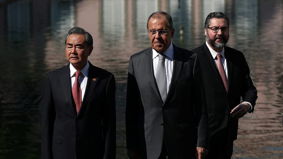 Wang Lavrov Foreign Ministers