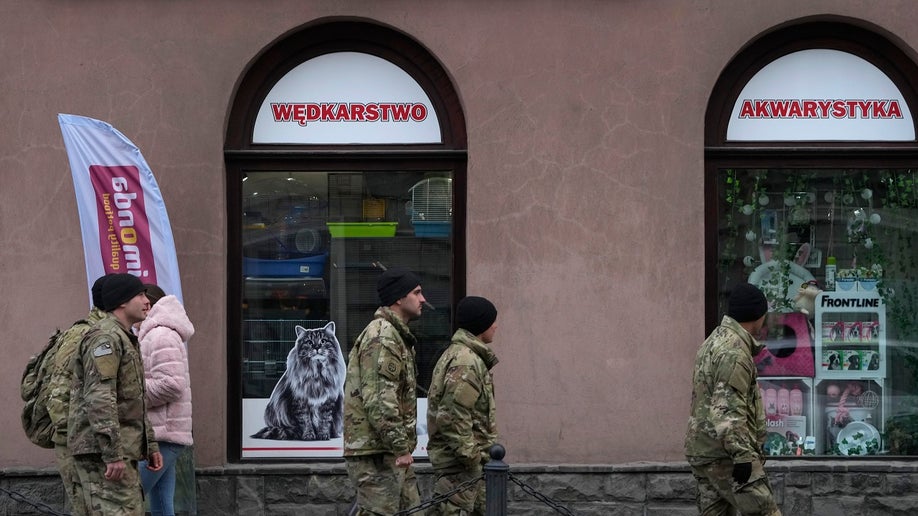 Pet store near the train station in Przemysl, Poland